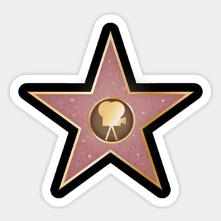 Celebrity Movie Star Sticker